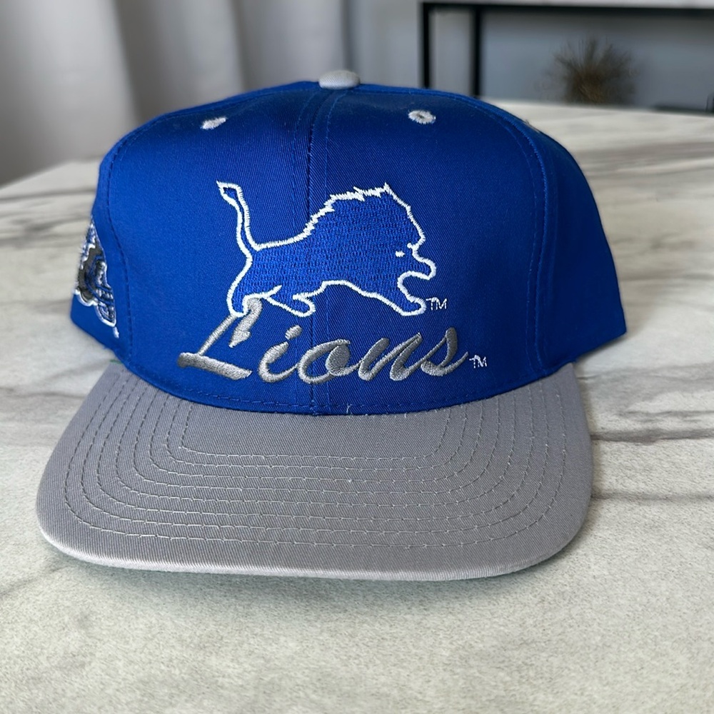 Vintage NFL DETROIT LIONS SNAPBACK